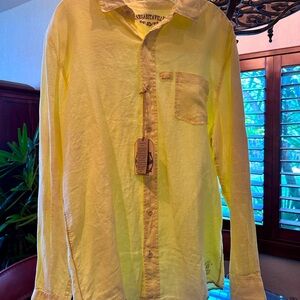 Men’s Margaritaville Long Sleeve Linen Shirt